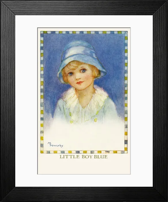 Framed Print : Little Boy Blue Framed Print : Little Boy Blue