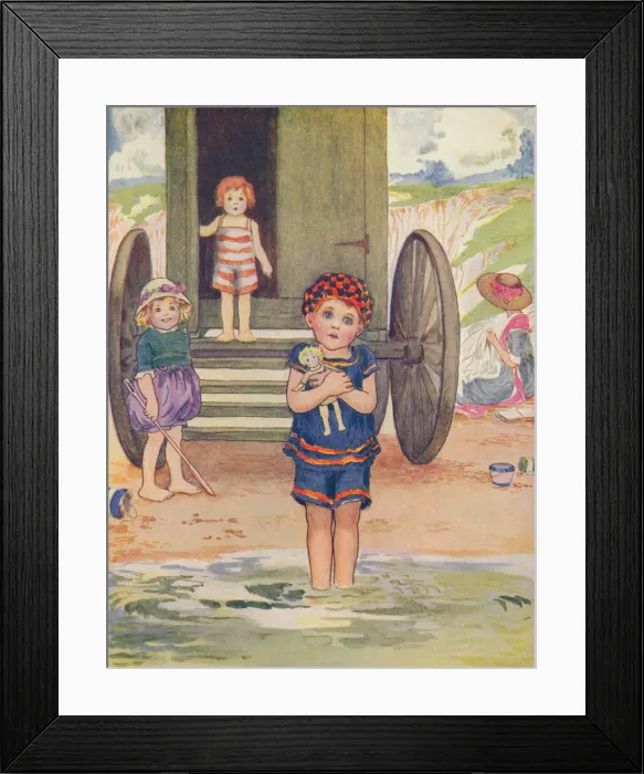 Framed Print : Dipping a toe in the water Framed Print : Dipping a toe in the water