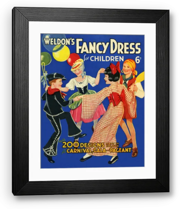 Framed Print : Fancy Dress for children Framed Print : Fancy Dress for children