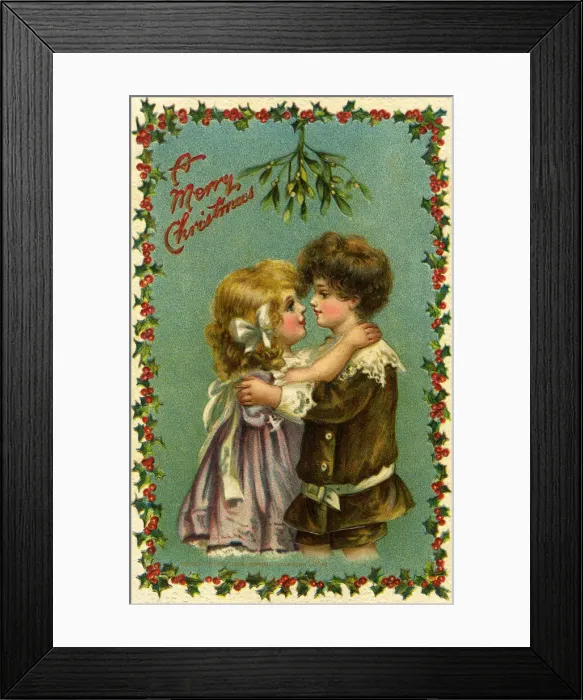 Framed Print : Under the mistletoe Framed Print : Under the mistletoe