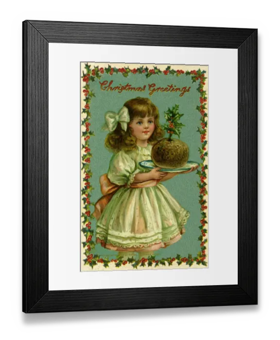 Framed Print : Christmas pudding Framed Print : Christmas pudding