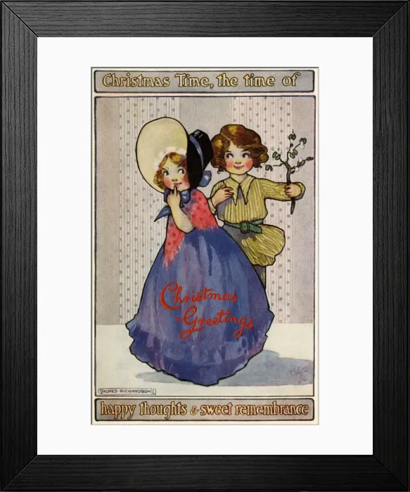 Framed Print : Under the mistletoe Framed Print : Under the mistletoe