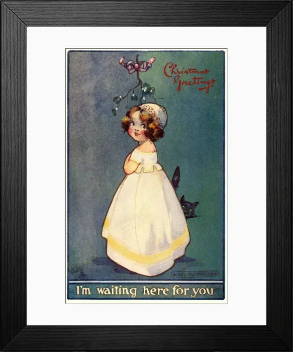 Framed Print : Under the mistletoe Framed Print : Under the mistletoe