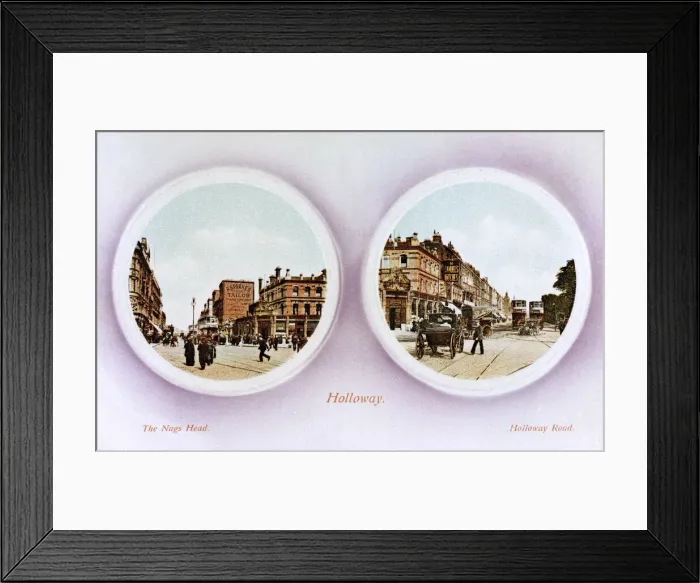 Framed Print : Nags Head and Holloway Road, Holloway, North London Framed Print : Nags Head and Holloway Road, Holloway, North London