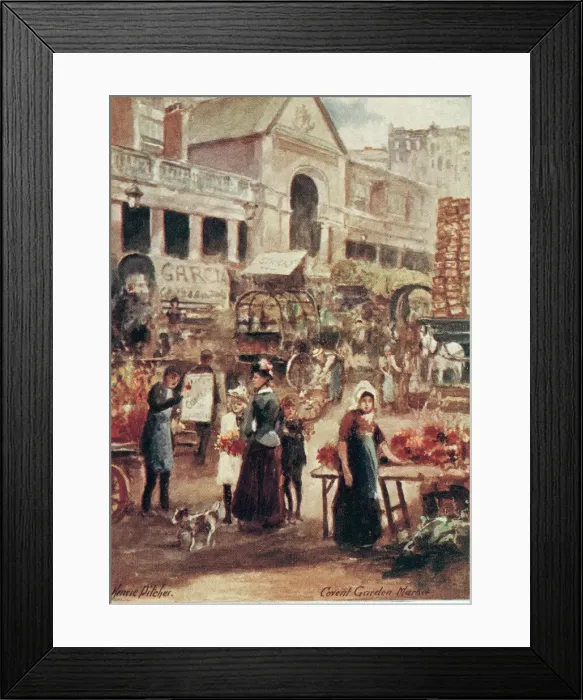 Framed Print : Covent Garden Market, Central London Framed Print : Covent Garden Market, Central London