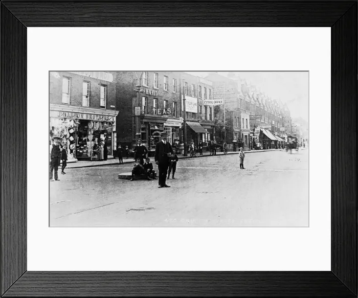 Framed Print : Church Street, Enfield, North London Framed Print : Church Street, Enfield, North London