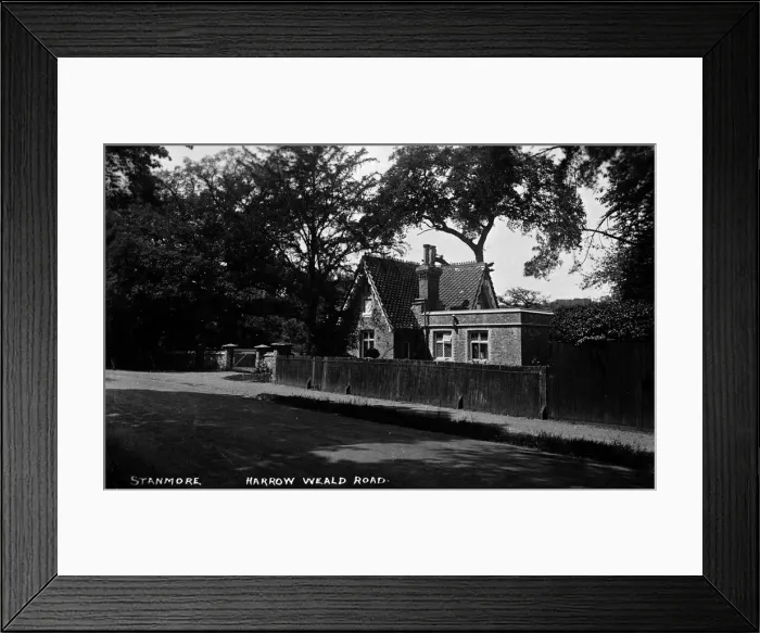 Framed Print : Harrow Weald Road, Stanmore, Middlesex Framed Print : Harrow Weald Road, Stanmore, Middlesex