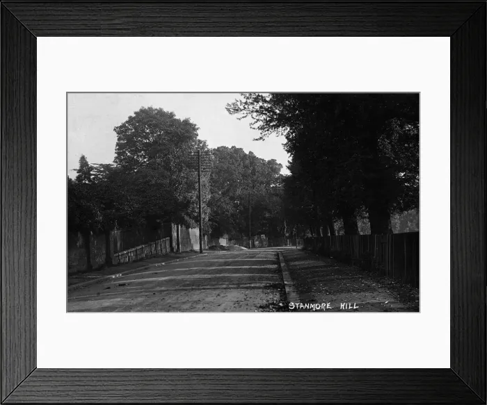 Framed Print : Stanmore Hill, Stanmore, Middlesex Framed Print : Stanmore Hill, Stanmore, Middlesex