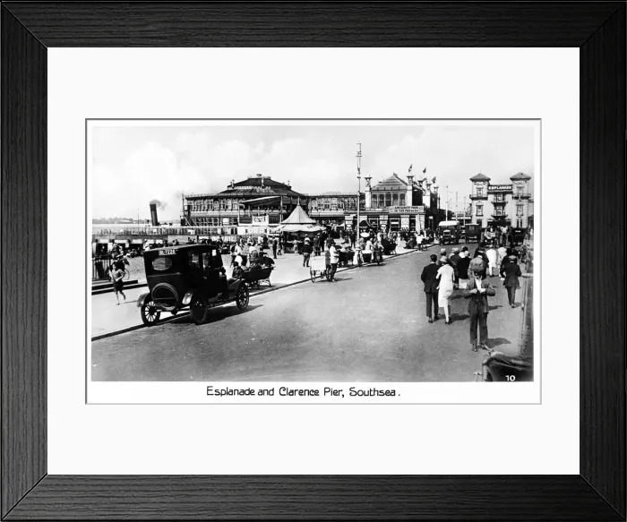 Framed Print : Esplanade and Clarence Pier, Southsea, Portsmouth, Hampshire Framed Print : Esplanade and Clarence Pier, Southsea, Portsmouth, Hampshire