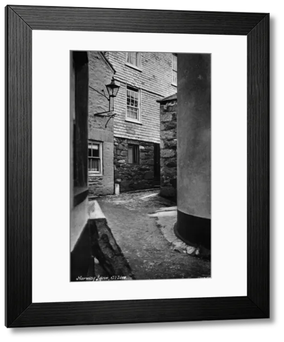 Framed Print : Norway Lane, St Ives, Cornwall Framed Print : Norway Lane, St Ives, Cornwall