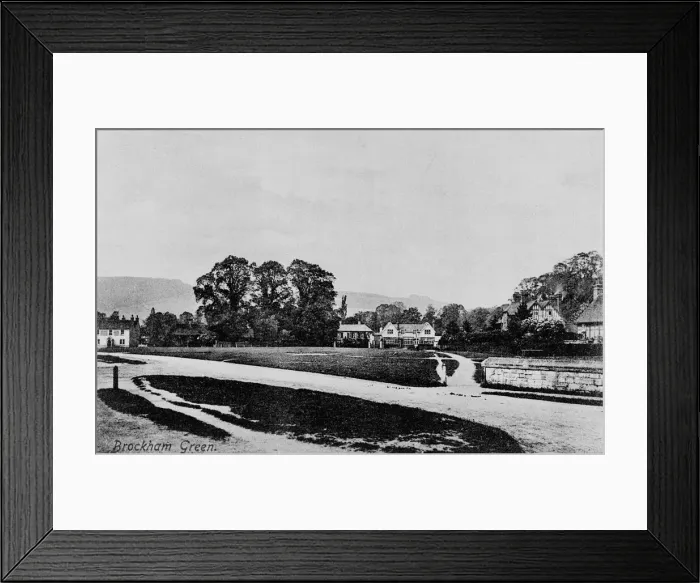 Framed Print : Brockham Green, near Dorking, Surrey Framed Print : Brockham Green, near Dorking, Surrey