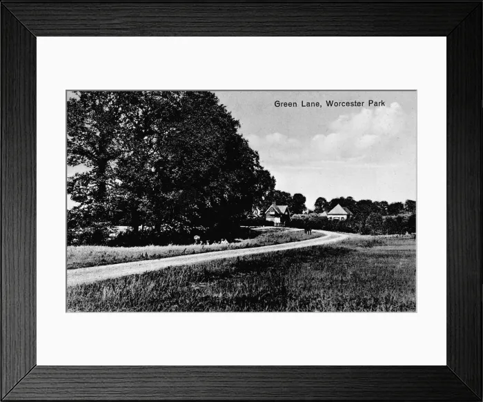 Framed Print : Green Lane, Worcester Park, SW London (Surrey) Framed Print : Green Lane, Worcester Park, SW London (Surrey)