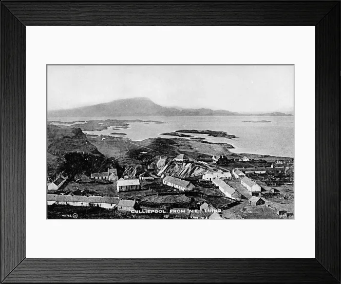 Framed Print : View of Cullipool, Isle of Luing, Scotland Framed Print : View of Cullipool, Isle of Luing, Scotland