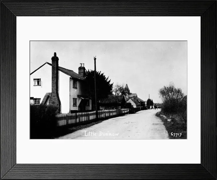 Framed Print : Scene in Little Dunmow, Essex Framed Print : Scene in Little Dunmow, Essex