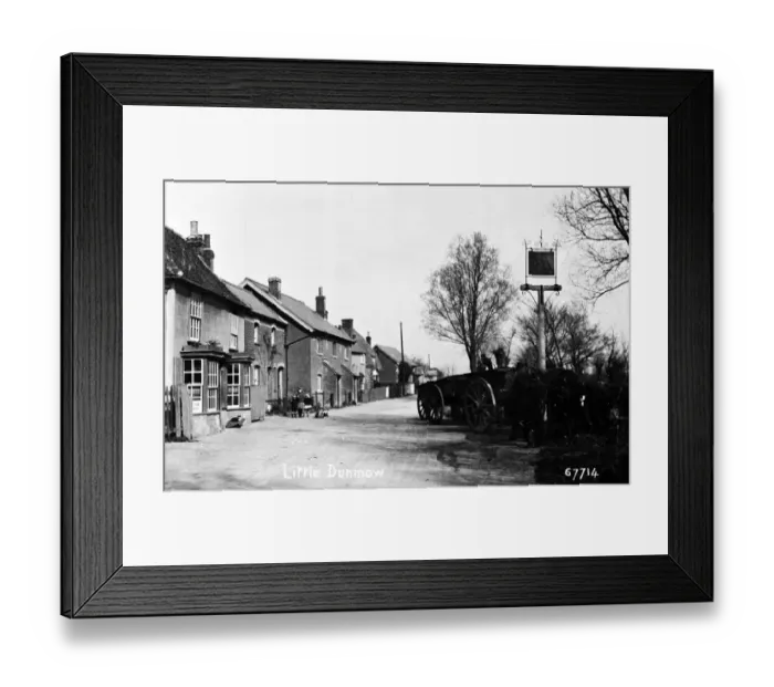 Framed Print : Scene in Little Dunmow, Essex Framed Print : Scene in Little Dunmow, Essex