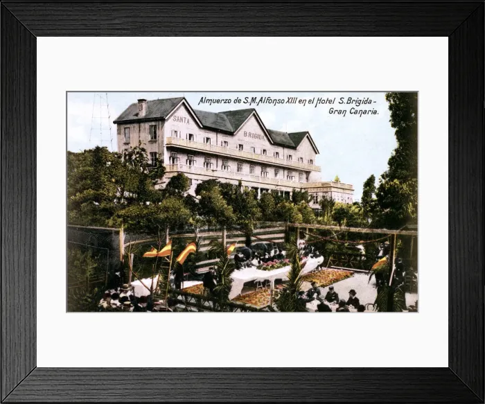 Framed Print : Hotel Santa Brigida, Gran Canaria, Canary Islands Framed Print : Hotel Santa Brigida, Gran Canaria, Canary Islands
