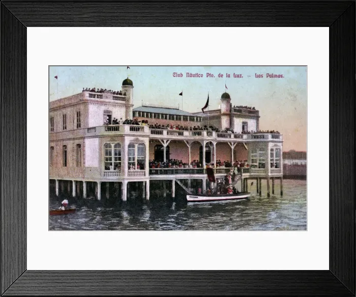 Framed Print : Nautical Club, Puerto de la Luz, Las Palmas, Canary Islands Framed Print : Nautical Club, Puerto de la Luz, Las Palmas, Canary Islands