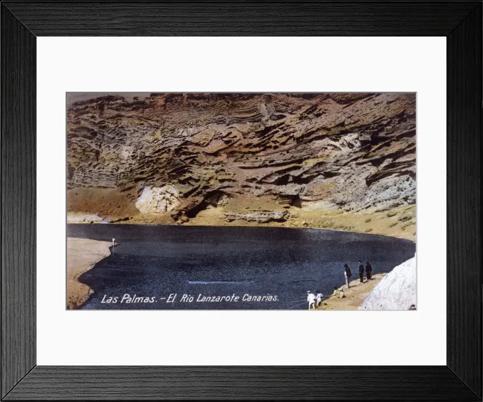 Framed Print : River on Lanzarote, Las Palmas, Canary Islands Framed Print : River on Lanzarote, Las Palmas, Canary Islands