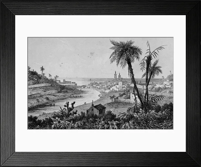 Framed Print : Scenic view in Gran Canaria, Las Palmas, Canary Islands Framed Print : Scenic view in Gran Canaria, Las Palmas, Canary Islands