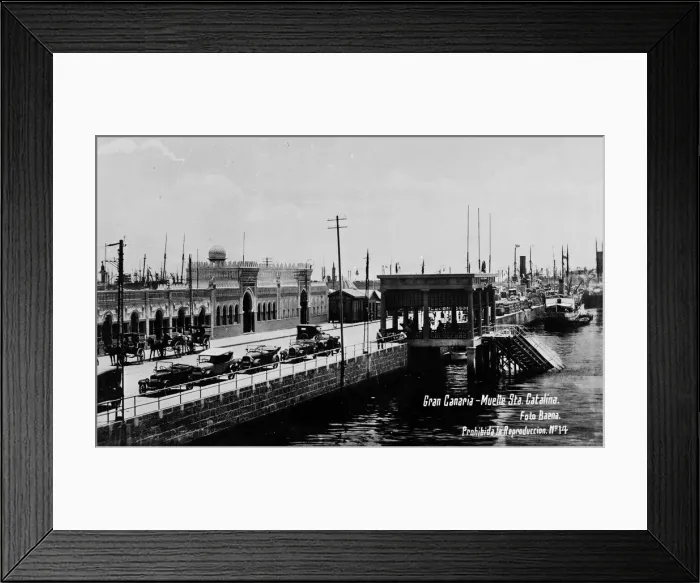 Framed Print : Sta Catalina dock, Las Palmas, Gran Canaria, Canary Islands Framed Print : Sta Catalina dock, Las Palmas, Gran Canaria, Canary Islands