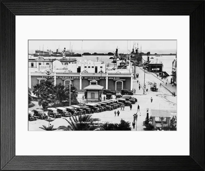 Framed Print : Sta Catalina dock, Las Palmas, Gran Canaria, Canary Islands Framed Print : Sta Catalina dock, Las Palmas, Gran Canaria, Canary Islands