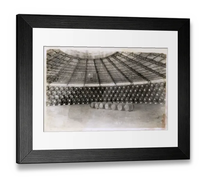 Framed Print : Gonzalez Byass warehouse, export dock, Spain
