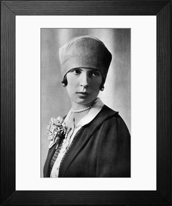 Framed Print : Princess Jean-Louis de Faucigny-Lucinge Framed Print : Princess Jean-Louis de Faucigny-Lucinge