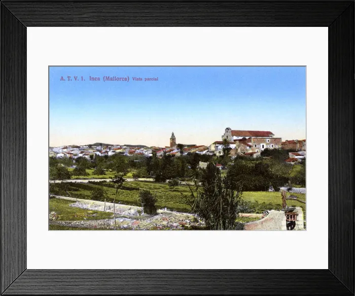 Framed Print : General view of Inca, Majorca, Spain Framed Print : General view of Inca, Majorca, Spain
