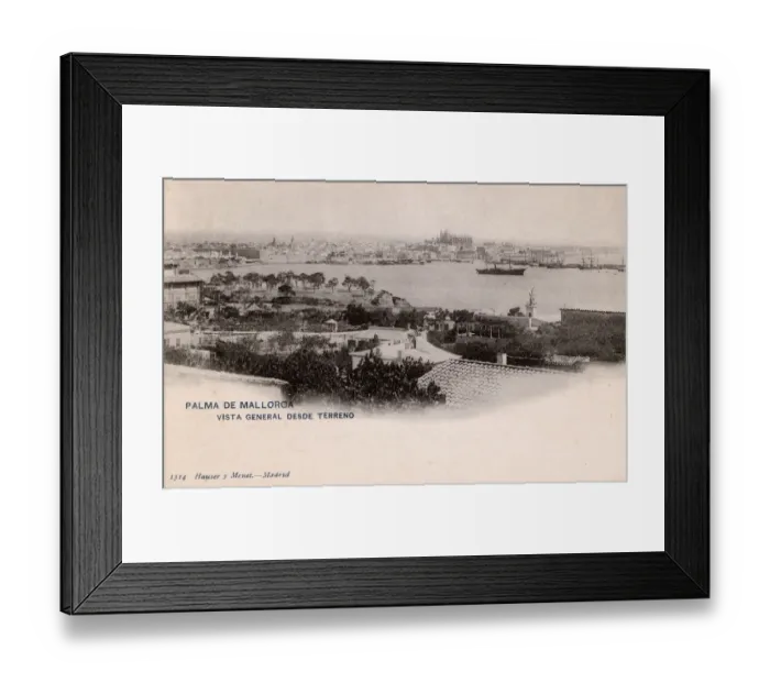 Framed Print : General view of Palma de Majorca, Majorca, Spain Framed Print : General view of Palma de Majorca, Majorca, Spain