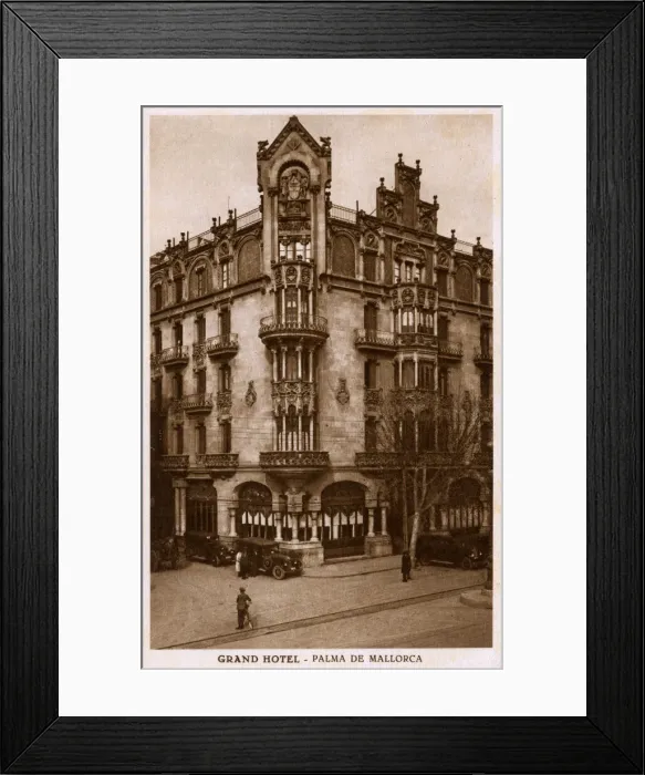 Framed Print : Grand Hotel, Palma de Majorca, Majorca, Spain Framed Print : Grand Hotel, Palma de Majorca, Majorca, Spain