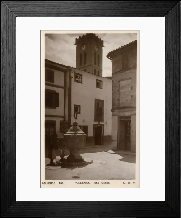 Framed Print : Water source in Pollensa, Majorca, Spain Framed Print : Water source in Pollensa, Majorca, Spain