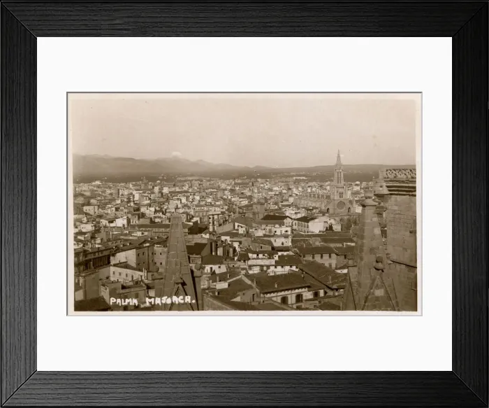 Framed Print : General view of Palma de Majorca, Majorca, Spain Framed Print : General view of Palma de Majorca, Majorca, Spain