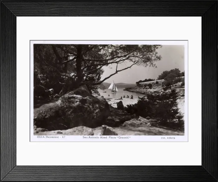 Framed Print : Grassio beach, San Antonio, Ibiza, Balearic Islands, Spain Framed Print : Grassio beach, San Antonio, Ibiza, Balearic Islands, Spain
