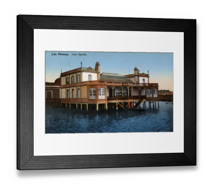 Framed Print : Nautical Club, Puerto de la Luz, Las Palmas, Canary Islands Framed Print : Nautical Club, Puerto de la Luz, Las Palmas, Canary Islands