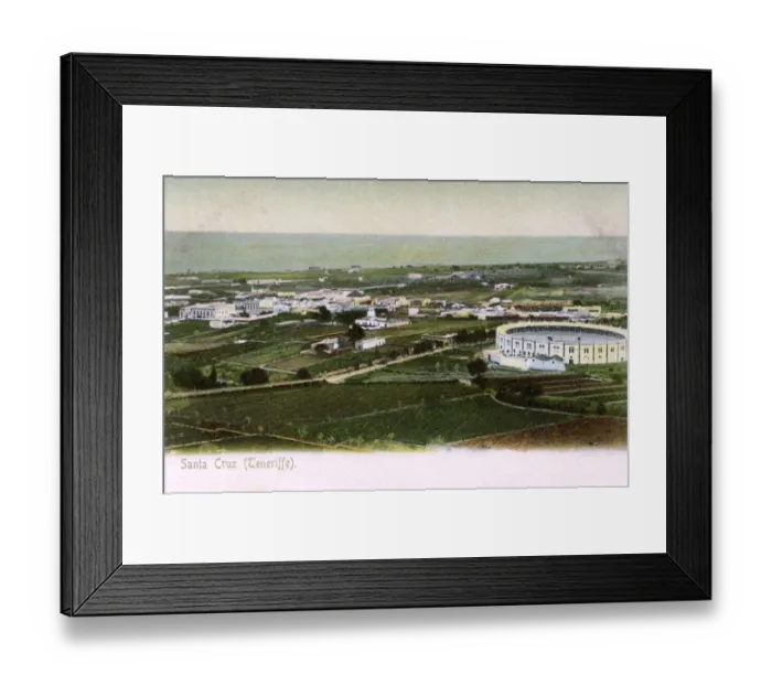 Framed Print : General view of Santa Cruz de Tenerife, Canary Islands Framed Print : General view of Santa Cruz de Tenerife, Canary Islands