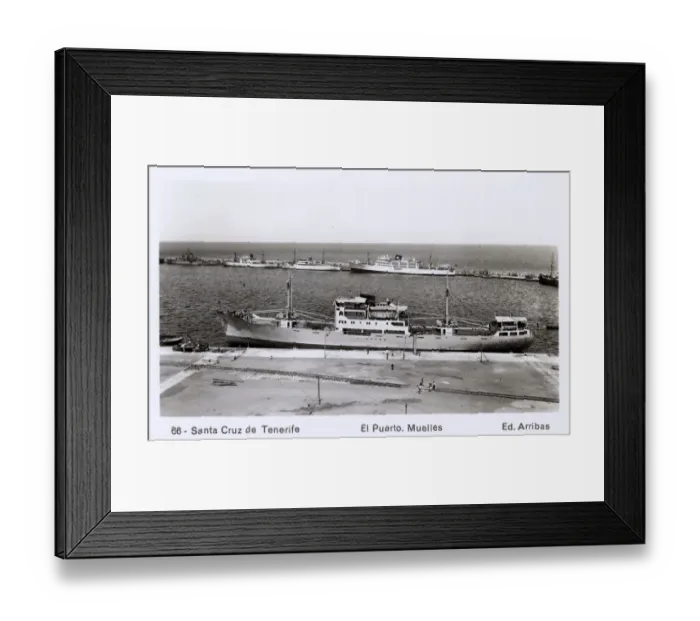 Framed Print : Docks at Santa Cruz de Tenerife, Canary Islands Framed Print : Docks at Santa Cruz de Tenerife, Canary Islands