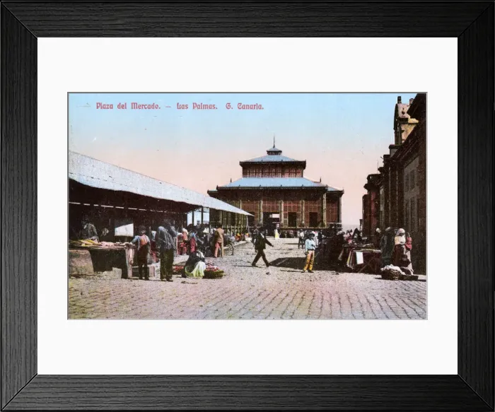 Framed Print : Market Square, Las Palmas, Canary Islands Framed Print : Market Square, Las Palmas, Canary Islands