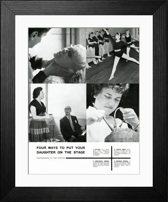 Framed Print : Four Ways to Put Your Daughter on the Stage Framed Print : Four Ways to Put Your Daughter on the Stage