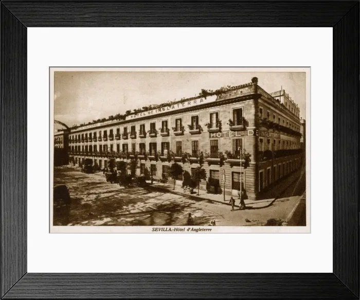 Framed Print : Hotel de Inglaterra, Seville, Spain Framed Print : Hotel de Inglaterra, Seville, Spain