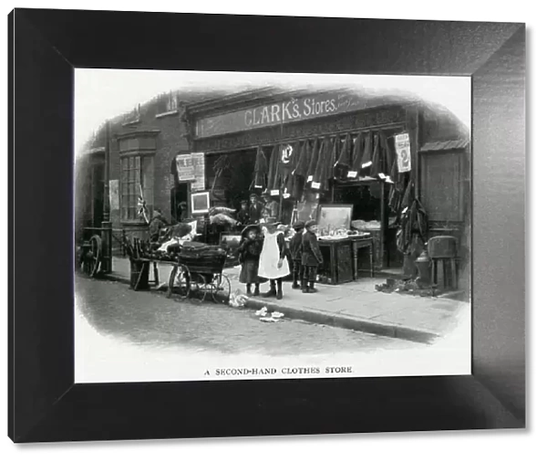 Second-hand clothes store 1903