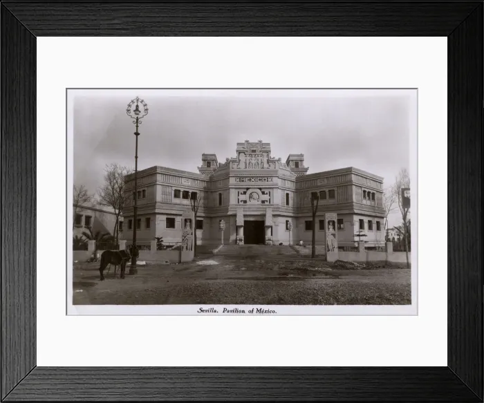 Framed Print : Mexican Pavilion, Ibero-American Expo, Seville, Spain Framed Print : Mexican Pavilion, Ibero-American Expo, Seville, Spain