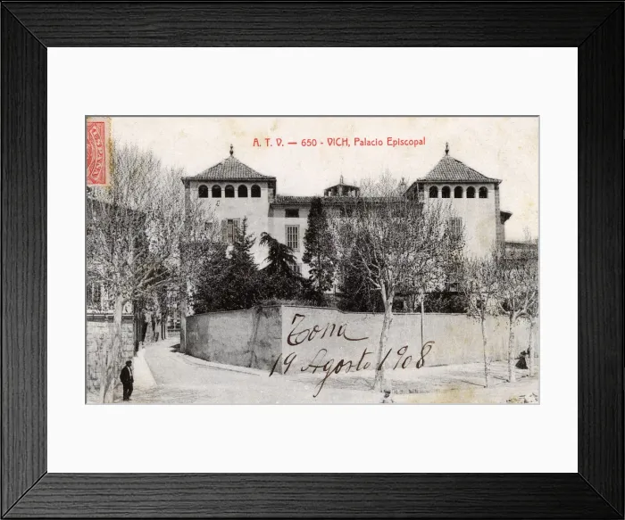 Framed Print : Bishops Palace, Vich (Vic), Catalonia, Spain Framed Print : Bishops Palace, Vich (Vic), Catalonia, Spain