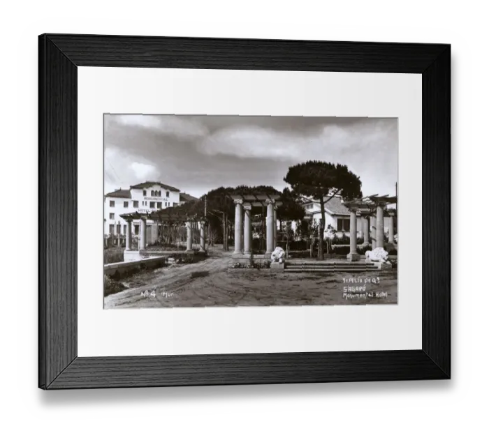 Framed Print : Monumental Hotel, Sant Feliu de Guixols, Catalonia, Spain Framed Print : Monumental Hotel, Sant Feliu de Guixols, Catalonia, Spain