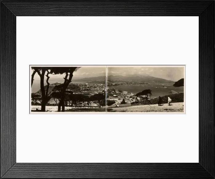 Framed Print : General view of Ceuta, Spanish city in Morocco, North Africa Framed Print : General view of Ceuta, Spanish city in Morocco, North Africa