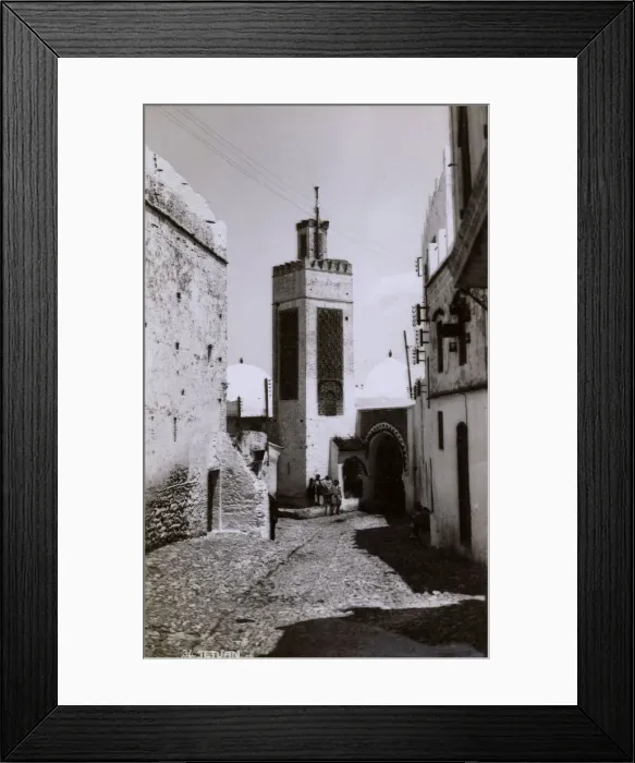 Framed Print : Moorish street, Tetouan, Morocco, North Africa Framed Print : Moorish street, Tetouan, Morocco, North Africa