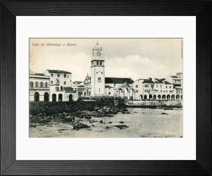 Framed Print : Customs House, Ponta Delgada, Sao Miguel Island, Azores Framed Print : Customs House, Ponta Delgada, Sao Miguel Island, Azores