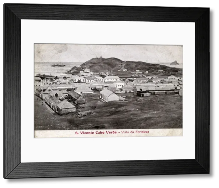 Framed Print : View of St Vincent Island, Cape Verde Islands Framed Print : View of St Vincent Island, Cape Verde Islands