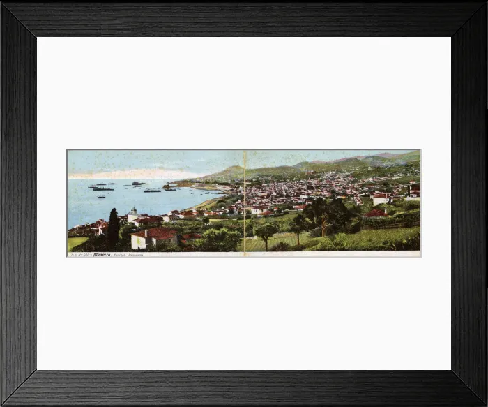 Framed Print : Panoramic view of Funchal, Madeira Framed Print : Panoramic view of Funchal, Madeira