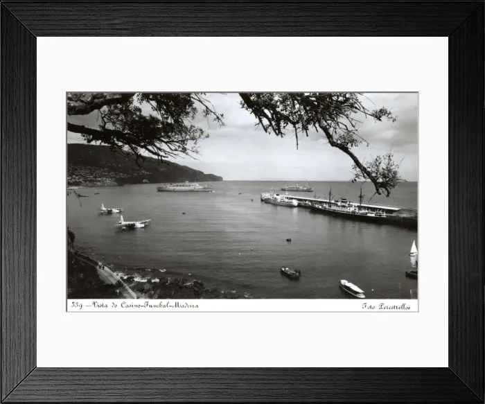 Framed Print : View across the bay at Funchal, Madeira Framed Print : View across the bay at Funchal, Madeira