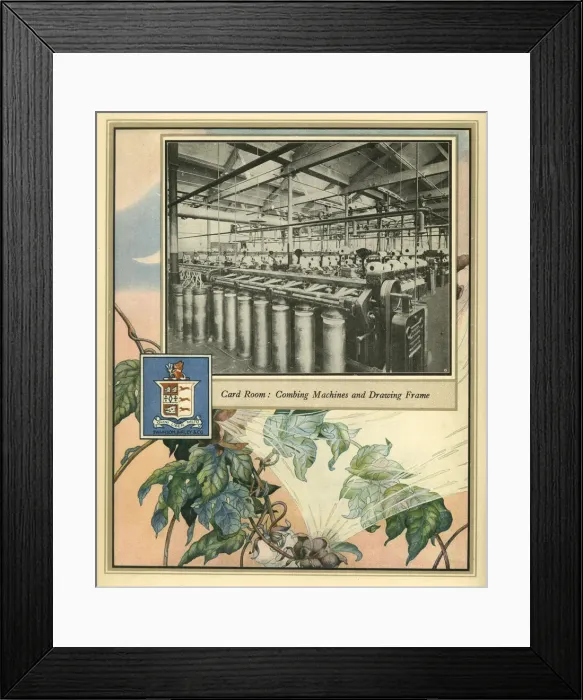 Framed Print : Amalgamated Cotton Mills Trust Ltd, 1920 Framed Print : Amalgamated Cotton Mills Trust Ltd, 1920